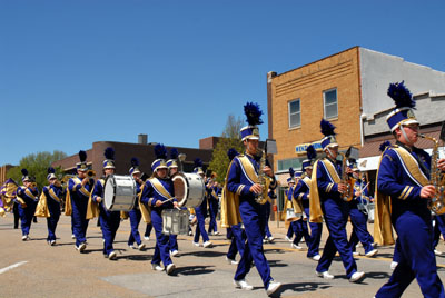 Nebraska City Pioneers Marching Band